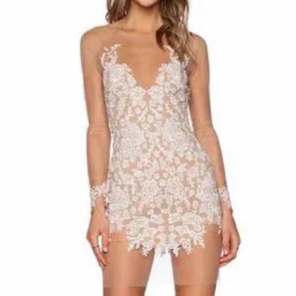 For Love & Lemons Luau Mini Dress Nwt